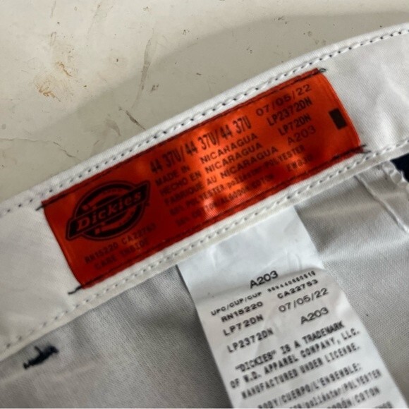 DICKIES Industrial Flex Cargo Pant LP72/LP2372 Blue Relaxed Fit Size 44 NEW - Picture 6 of 11